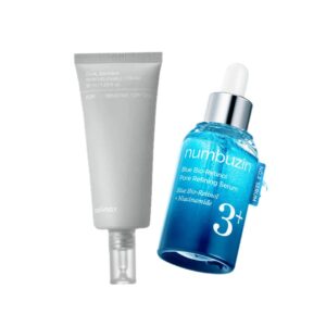 No.3 Blue Bio-Retinol Pore Refining Serum & Dual Barrier Skin Wearable Cream