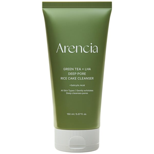 Green Tea + LHA Deep Pore Rice Cake Cleanser