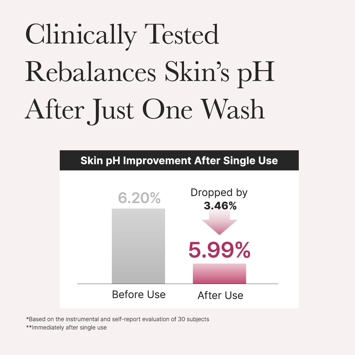 Rosehip Mild PH Balancing Rice Cake Cleanser - Зображення 5