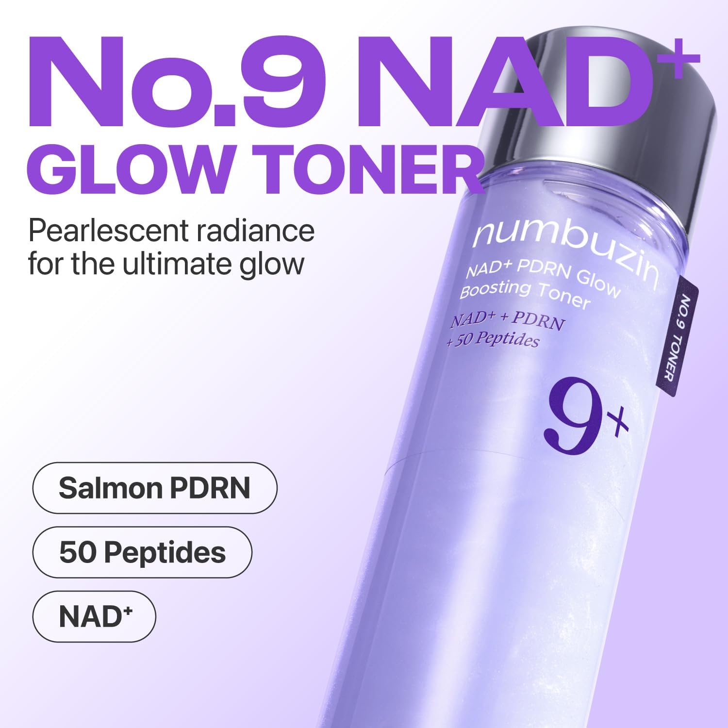 No.9 NAD PDRN Glow Boosting Toner - Зображення 2