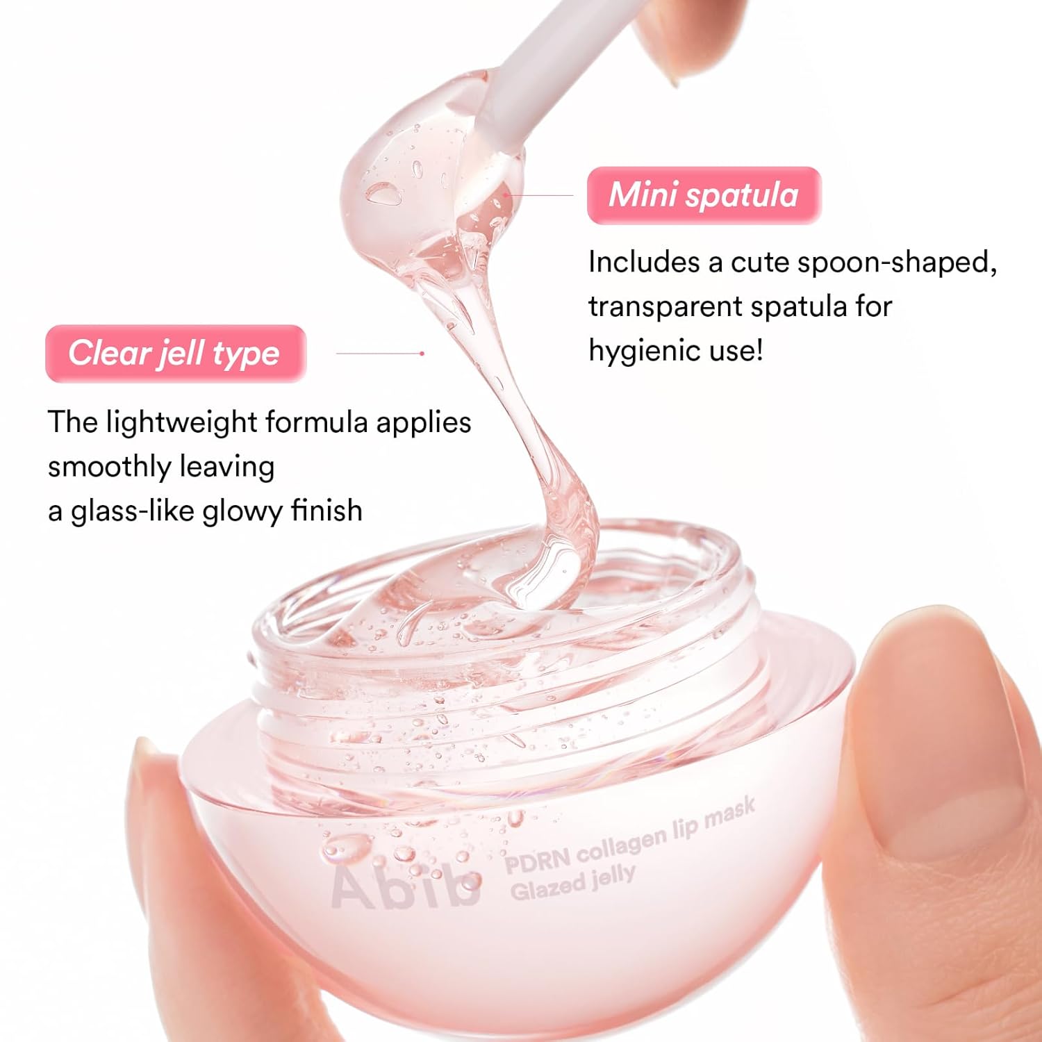 PDRN COLLAGEN LIP MASK GLAZED JELLY - Зображення 2