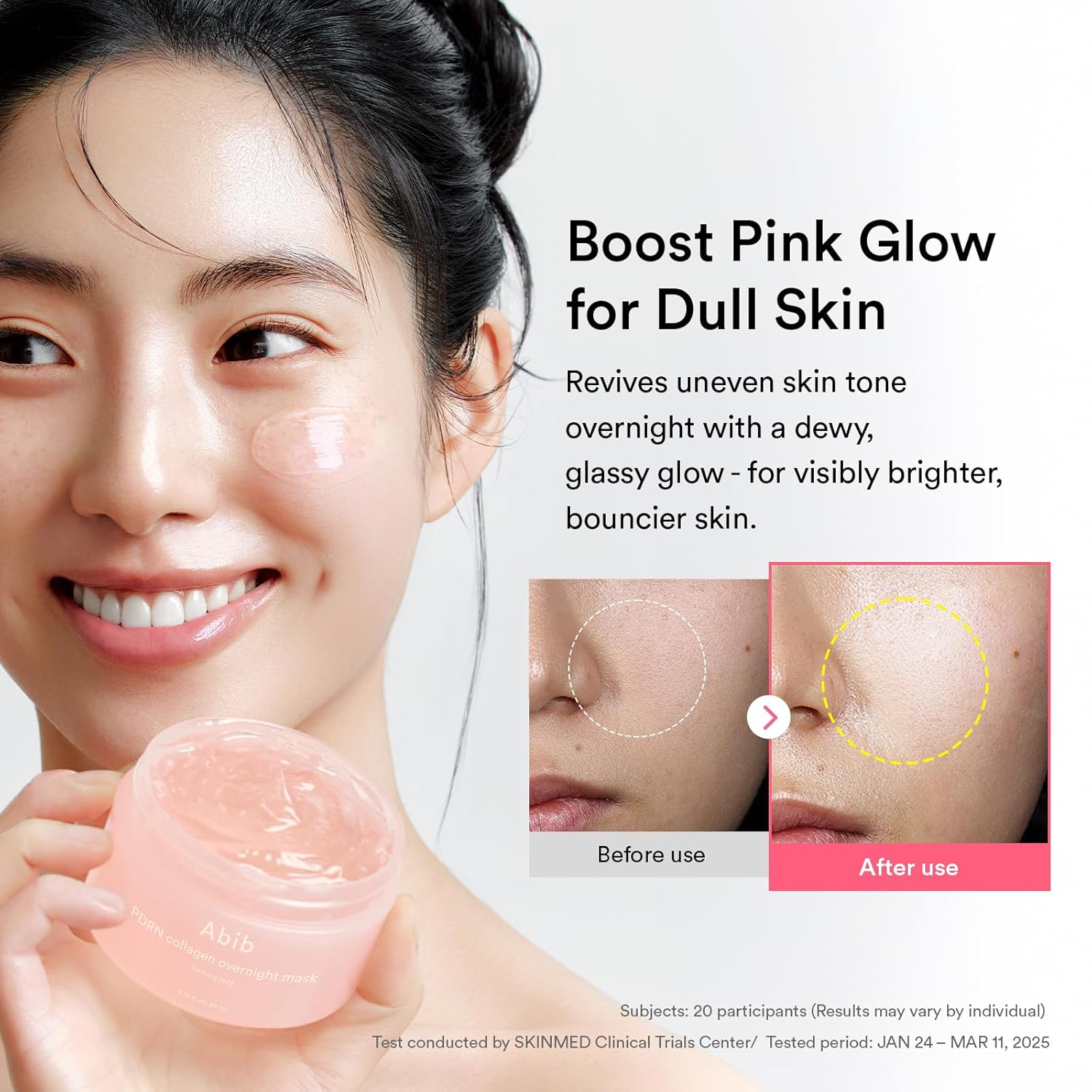 PDRN COLLAGEN OVERNIGHT MASK FIRMING JELLY - Зображення 5