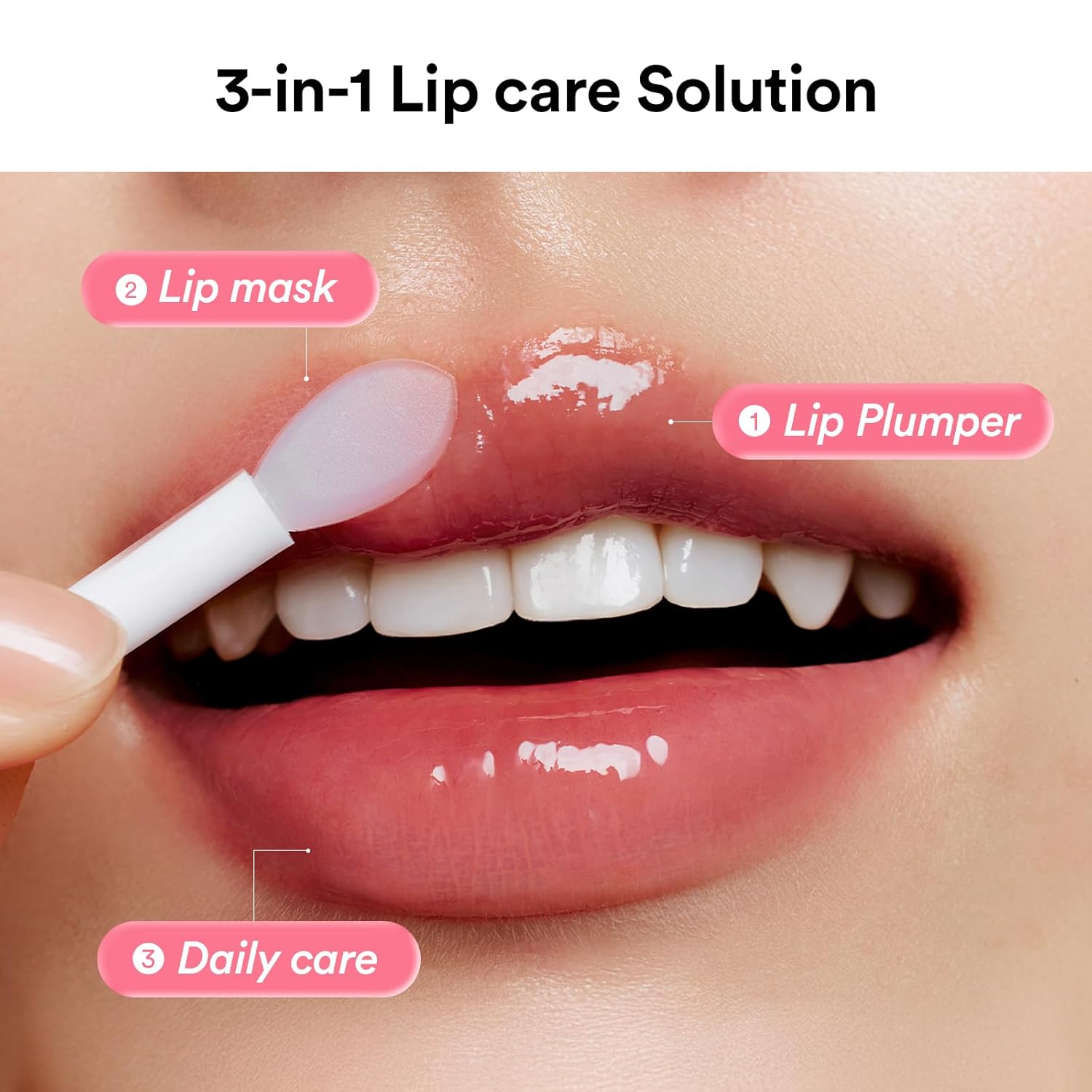 PDRN COLLAGEN LIP MASK GLAZED JELLY - Зображення 5