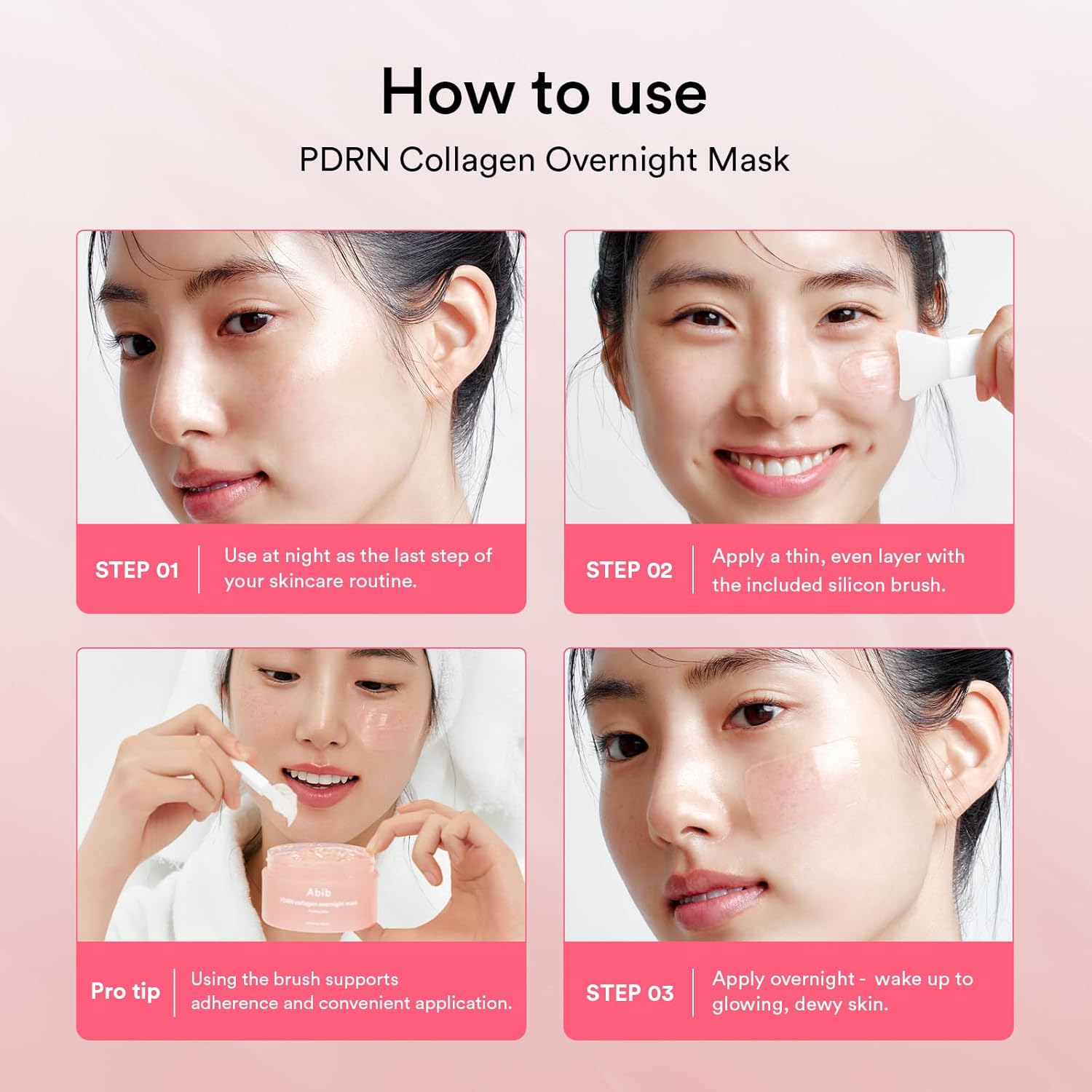 PDRN COLLAGEN OVERNIGHT MASK FIRMING JELLY - Зображення 3