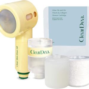 Glow On And On Shower Head+Cartridge(Vita C & Collagen)+Cartridge Case