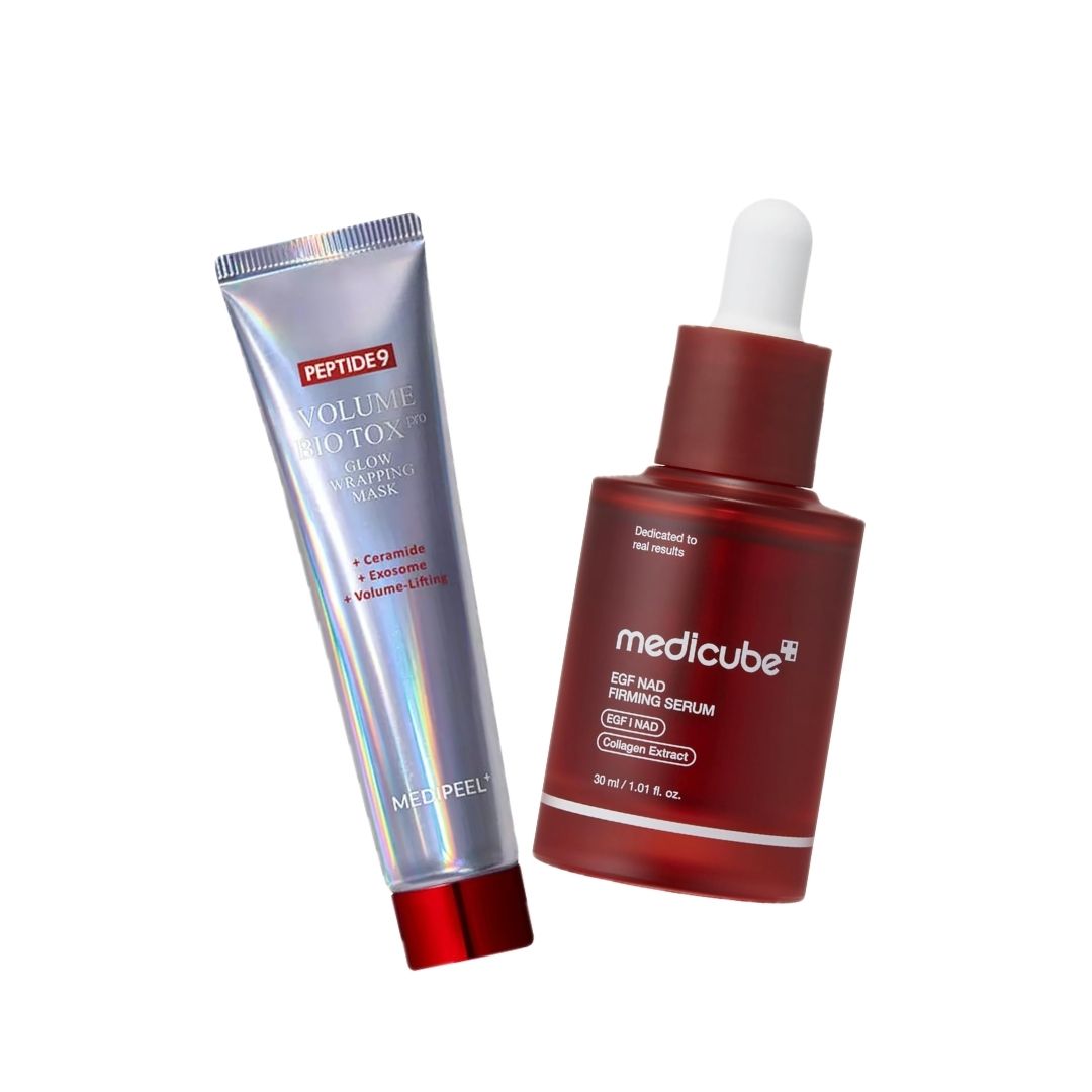 EGF NAD Firming Serum & Peptide 9 Volume Glow Wrapping Mask